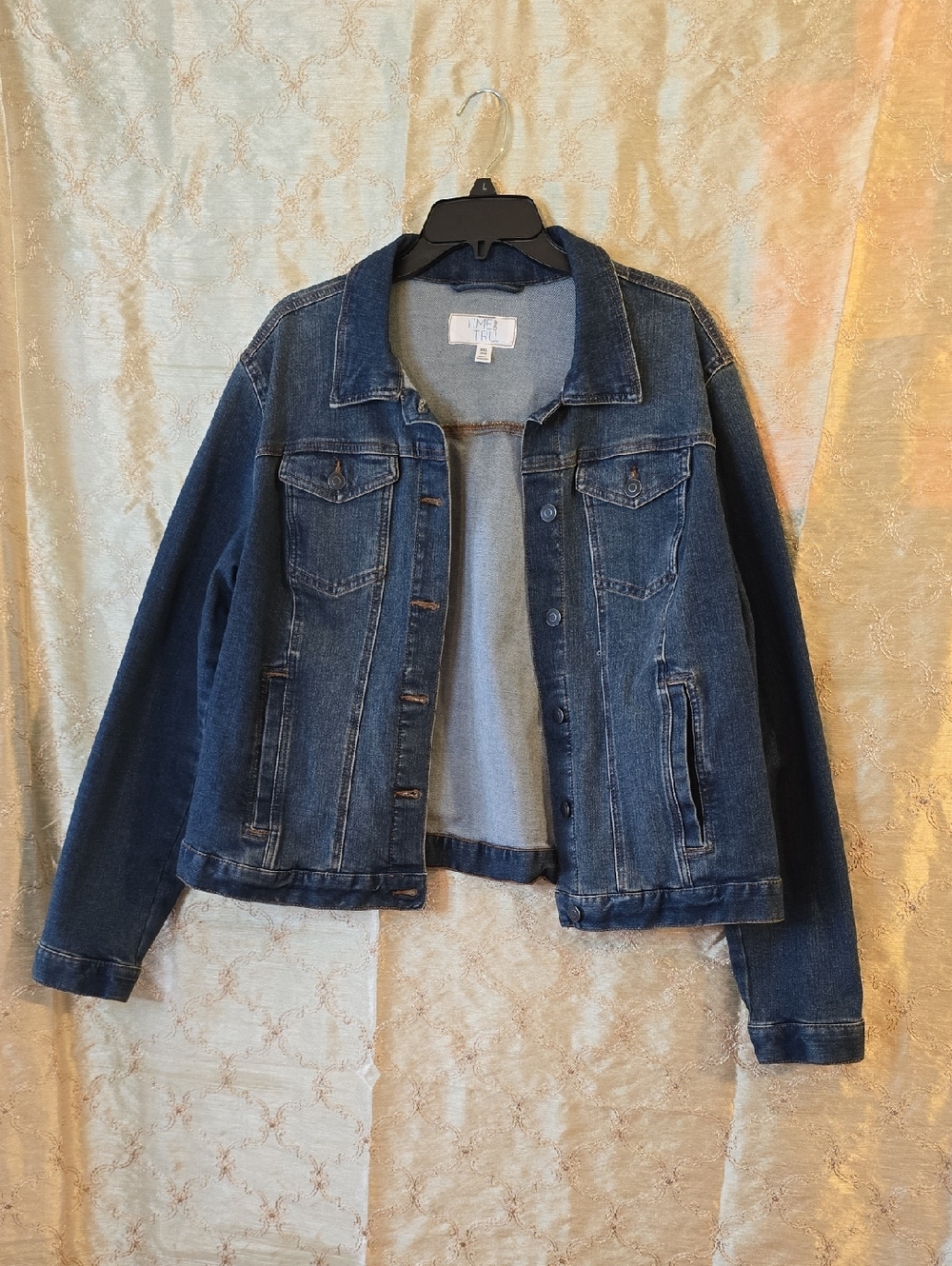 Time and Tru Dark Blue Denim Jacket